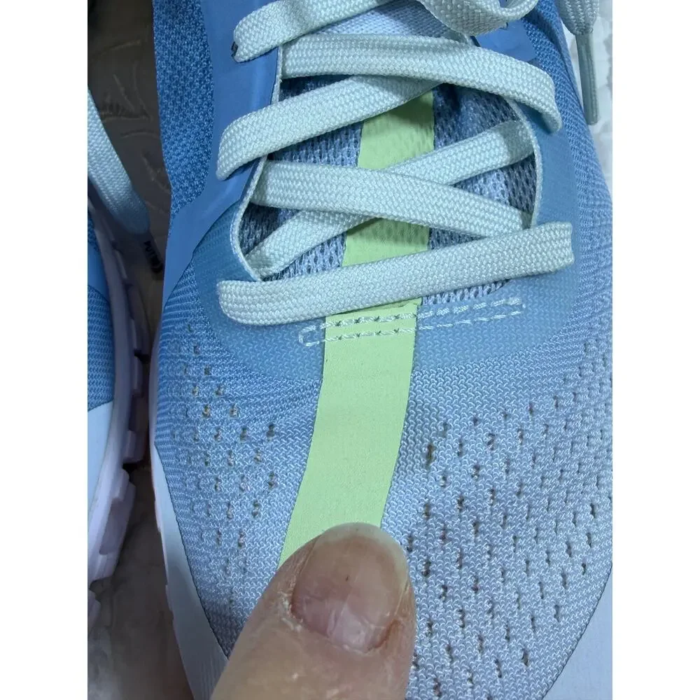 On Cloud Womens 8 Blue Cloudflow CloudTec Lace Up Running Athletic Shoes Sneaker